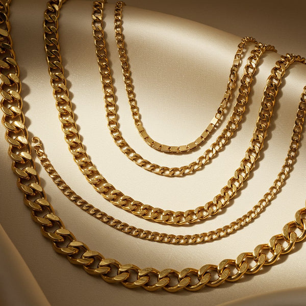 14k franco link gold chain necklace