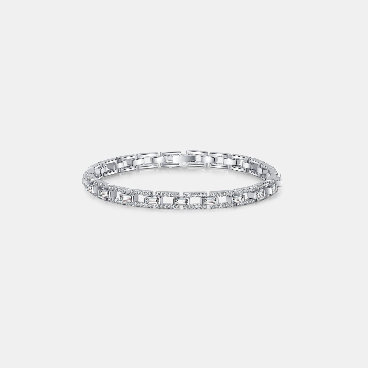 3.2 carat diamond alternative tennis bracelet