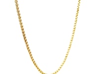 14k Yellow Gold Solid Round Box Chain (1.6 mm)